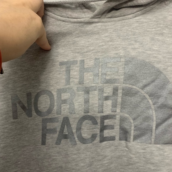 The North Face hoodie gray size small - Picture 2 of 4